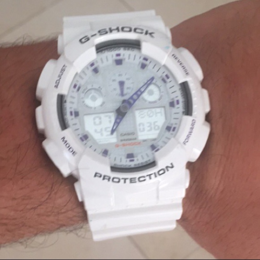 White G-SHOCK Watch